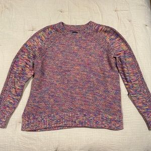 Old Navy cable knit multi colored sweater